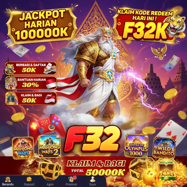 F32 2026 Slot Gacor RTP Tinggi